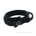 Nylon Tactical Dog Collar Treinamento personalizado ajustável